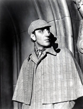 Basil Rathbone as Sherlock Holmes